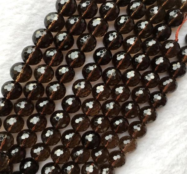 natural genuine brown clear tea crystal smoky quartz round jewelery loose ball faceted beads 155quot 056616705006
natural genuine brown clear tea crystal smoky quartz round jewelery loose ball faceted beads 155quot 056616705006