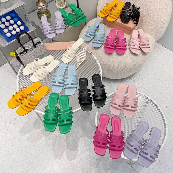 designer slippers luxury brand women's mid-heel hollowed out sandals leather slippers square mule fashion peep-toe comfortable sandals, Black
designer slippers luxury brand women's mid-heel hollowed out sandals leather slippers square mule fashion peep-toe comfortable sandals, Black
