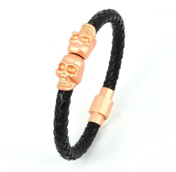 bangle men skull bracelet manchette cuir genuine leather bangles gold color twin double skeleton punk jewelry for women gift12398832, Black
bangle men skull bracelet manchette cuir genuine leather bangles gold color twin double skeleton punk jewelry for women gift12398832, Black