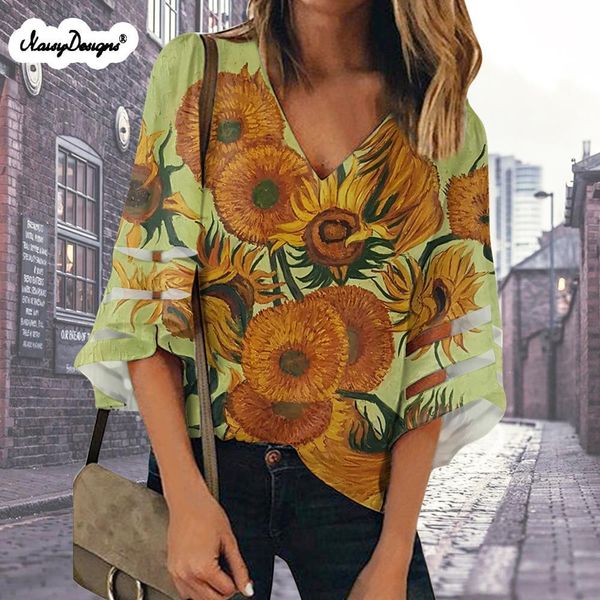 women's blouses shirts noisydesigns van gogh sunflower art femininas harajuku blouse shirt office ladies plus size clothing 230517, White
women's blouses shirts noisydesigns van gogh sunflower art femininas harajuku blouse shirt office ladies plus size clothing 230517, White