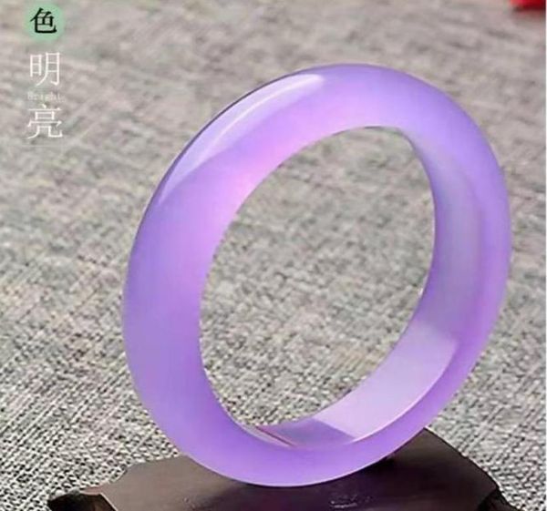 5662mm natural violet handmade jade bracelet012345679508160, Black
5662mm natural violet handmade jade bracelet012345679508160, Black