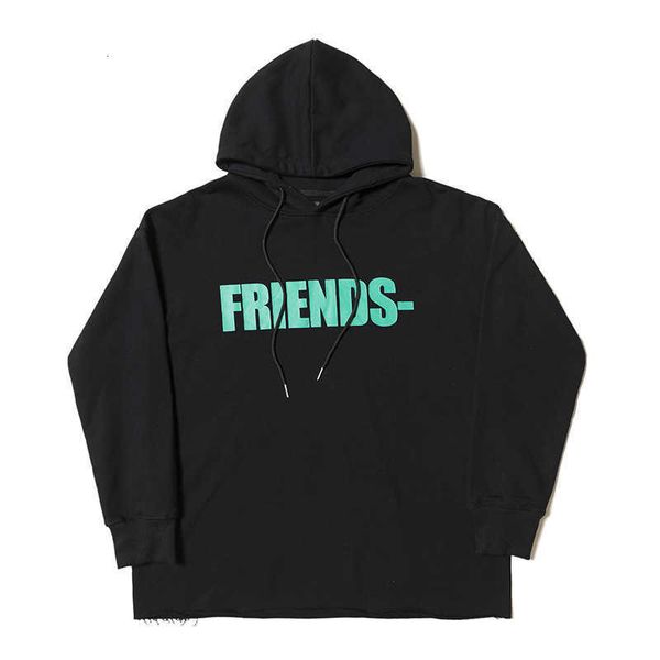 and winter autumn fashion brand friens popular sweater letter v hooded, Black
and winter autumn fashion brand friens popular sweater letter v hooded, Black