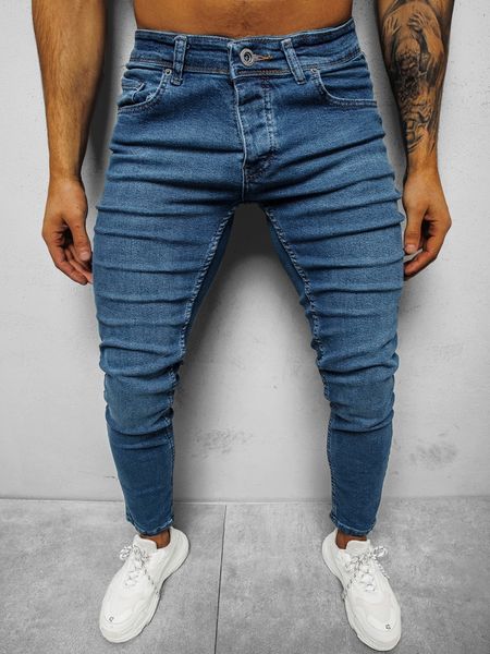 men's jeans fashion color block multi pockets sports long cargo pants work trousers for men 230517, Blue
men's jeans fashion color block multi pockets sports long cargo pants work trousers for men 230517, Blue
