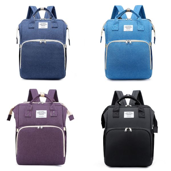 backpack for mom diaper fold bed storage bag multifunctional black gray fashion outdoor travel large capacity mummy ba18 q2
backpack for mom diaper fold bed storage bag multifunctional black gray fashion outdoor travel large capacity mummy ba18 q2