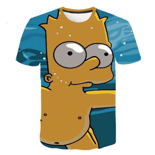 simpson house 3d digital print crew neck casual t-shirt trend short sleeve, White;black
simpson house 3d digital print crew neck casual t-shirt trend short sleeve, White;black