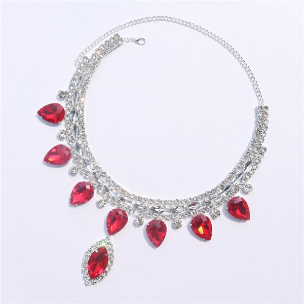 chokers fashion multi row water drop pendant choker necklace collar jewelry for girl luxury crystal clavicle chain necklace 230518, Golden;silver
chokers fashion multi row water drop pendant choker necklace collar jewelry for girl luxury crystal clavicle chain necklace 230518, Golden;silver