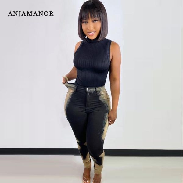 jeans anjamanor stylish high waisted jeans woman stretch pants streetwear boutique women clothing black denim trousers d35di49, Blue
jeans anjamanor stylish high waisted jeans woman stretch pants streetwear boutique women clothing black denim trousers d35di49, Blue