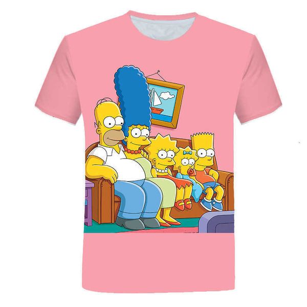 summer new cartoon anime simpsons 3d digital printing casual round neck short sleeve t-shirt for men and women, White;black
summer new cartoon anime simpsons 3d digital printing casual round neck short sleeve t-shirt for men and women, White;black