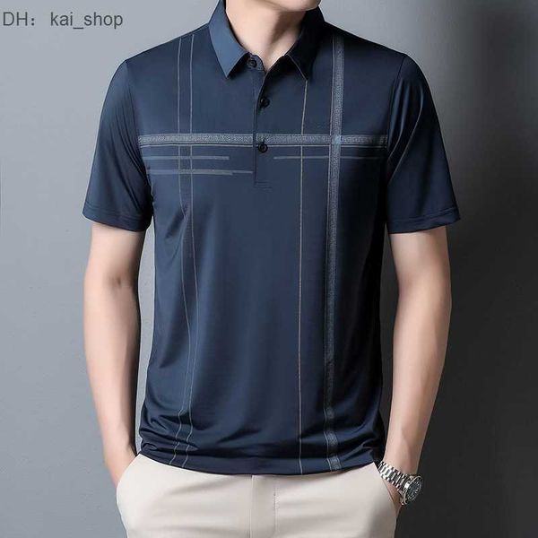 middle aged elderly lapel ice silk short sleeved casual thin polo shirt cool dad 51, White;black
middle aged elderly lapel ice silk short sleeved casual thin polo shirt cool dad 51, White;black