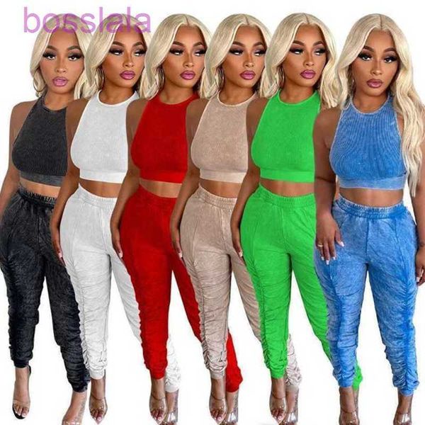 womens clothing designer tracksuit two piece set 2023 summer new fashion ladies sleeveless solid sport suit casual sportwear 6 colours, Gray
womens clothing designer tracksuit two piece set 2023 summer new fashion ladies sleeveless solid sport suit casual sportwear 6 colours, Gray