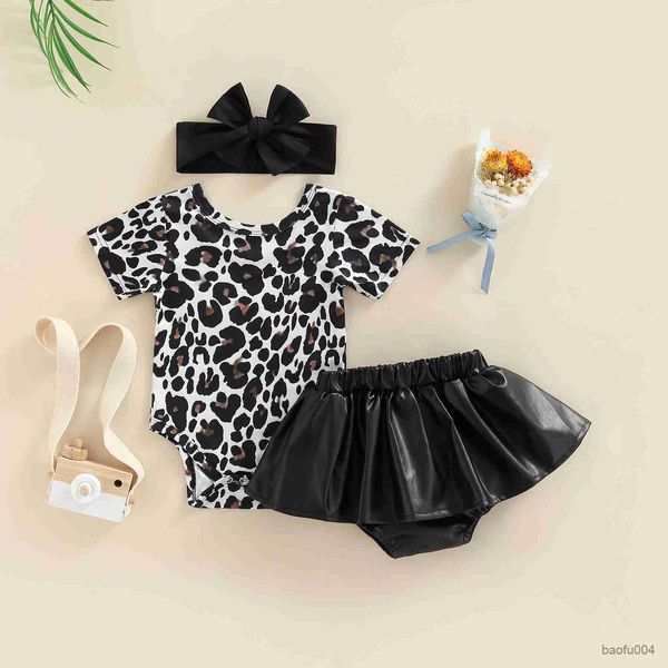 clothing sets fashion baby girls 3pcs summer clothes suit short sleeve printed plain leather skirt pants headband r230718, White
clothing sets fashion baby girls 3pcs summer clothes suit short sleeve printed plain leather skirt pants headband r230718, White