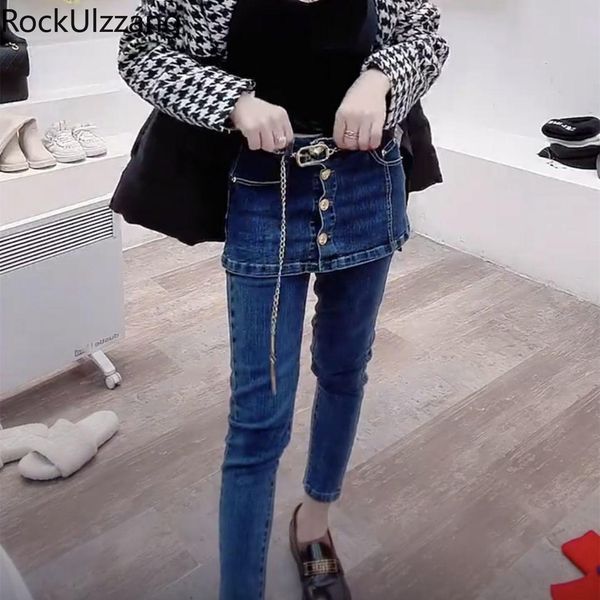 jeans two piece set laceup skirt and flare pant women fashion slight bootcut bell bottom long trouser contrast y2k harajuku clothing, Blue
jeans two piece set laceup skirt and flare pant women fashion slight bootcut bell bottom long trouser contrast y2k harajuku clothing, Blue