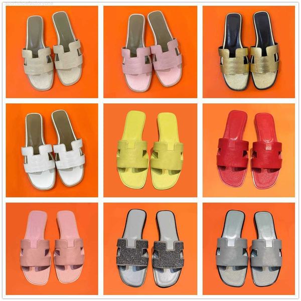 h*-brand summer flat slides ladies beach sandal designer women fashion leather slippers, Black
h*-brand summer flat slides ladies beach sandal designer women fashion leather slippers, Black