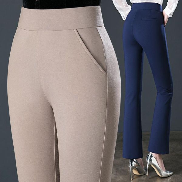 capris women's microflared trousers spring and autumn new highwaist casual pants knitted stretch trousers woman pants, Black;white
capris women's microflared trousers spring and autumn new highwaist casual pants knitted stretch trousers woman pants, Black;white