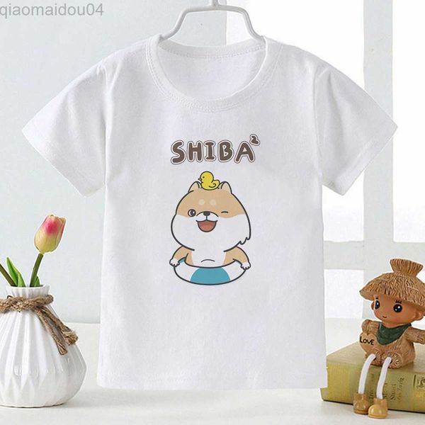 t-shirts kaii shiba cartoon kids t-shirt cute animal sweet style baby girl clothes 2-12 years children t shirt short sleeve basic aa230518, Blue
t-shirts kaii shiba cartoon kids t-shirt cute animal sweet style baby girl clothes 2-12 years children t shirt short sleeve basic aa230518, Blue