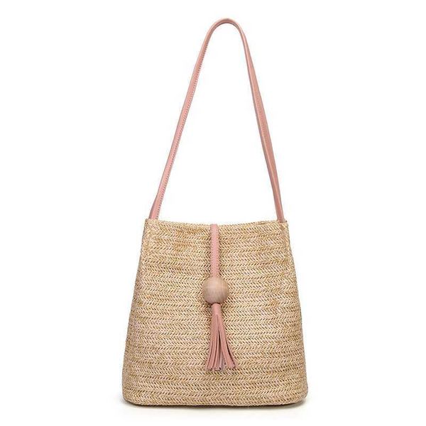women straw bag bohemian rattan beach handbag handmade kintted crossbody bucket bags summer tassel beach bag, Black
women straw bag bohemian rattan beach handbag handmade kintted crossbody bucket bags summer tassel beach bag, Black