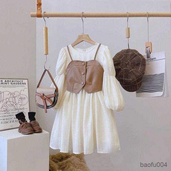 girl's dresses spring autumn baby suits girl vest long sleeve dresses 2piece kids cute princess dress children chiffon vestido, Red;yellow
girl's dresses spring autumn baby suits girl vest long sleeve dresses 2piece kids cute princess dress children chiffon vestido, Red;yellow