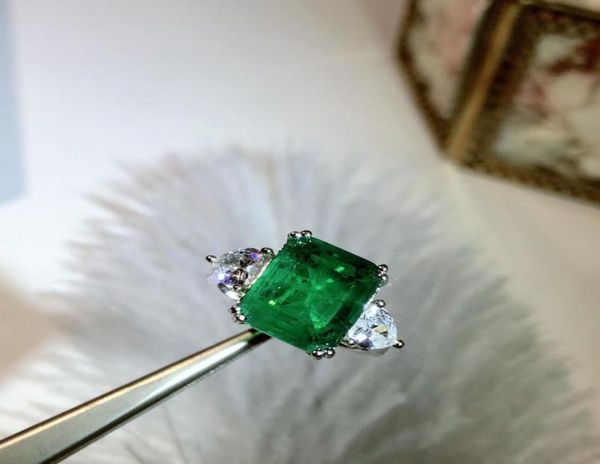 925 sterling silver wedding green natural emerald party fashion wild noble ring jewelry female big green silver ring4312346
925 sterling silver wedding green natural emerald party fashion wild noble ring jewelry female big green silver ring4312346