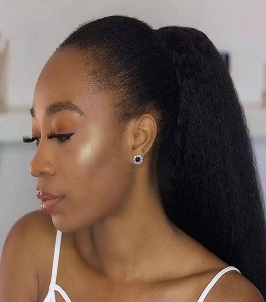 natural blow out coarse yaki kinky straight ponytail hair extension wraps pony tail hairpiece drawstring adjustable ponytail clip 9136009, Black
natural blow out coarse yaki kinky straight ponytail hair extension wraps pony tail hairpiece drawstring adjustable ponytail clip 9136009, Black