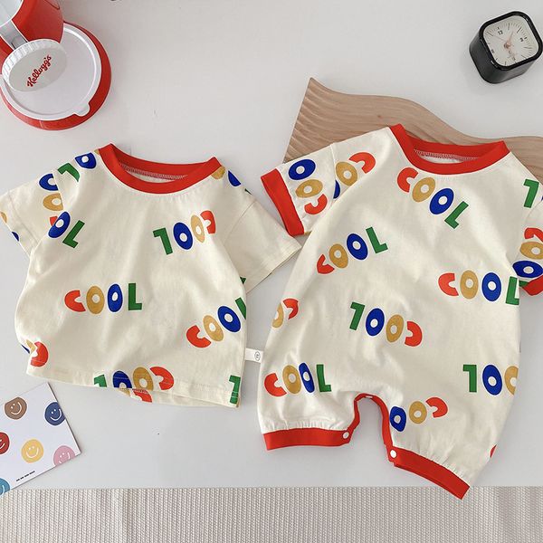 family matching outfits born baby boy girl summer clothes brother sister match short sleeve letter print cotton romper tee onepieces suit 23, Blue
family matching outfits born baby boy girl summer clothes brother sister match short sleeve letter print cotton romper tee onepieces suit 23, Blue