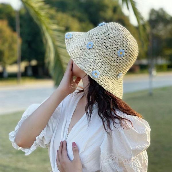 wide brim hats bucket summer sun wome straw crochet womens foldable panama cap uv boho flower fishing vacation beach 230517, Blue;gray
wide brim hats bucket summer sun wome straw crochet womens foldable panama cap uv boho flower fishing vacation beach 230517, Blue;gray