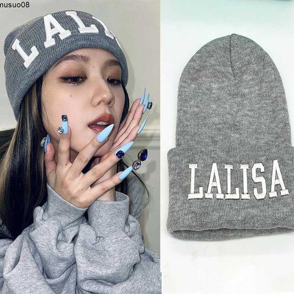 beanie/skull caps kpop lisa lalisa knitted collection wool hat fashion embroidery couple hat letter beanie cap j230518, Blue;gray
beanie/skull caps kpop lisa lalisa knitted collection wool hat fashion embroidery couple hat letter beanie cap j230518, Blue;gray