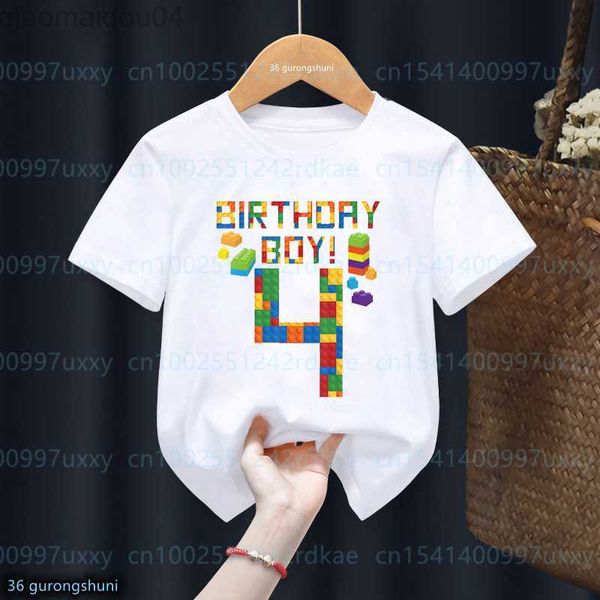 t-shirts 2023 new kids 4-9th birthday master builder block building boys tshirt birthday party dress cute children tshirt boys shirt aa2305, Blue
t-shirts 2023 new kids 4-9th birthday master builder block building boys tshirt birthday party dress cute children tshirt boys shirt aa2305, Blue