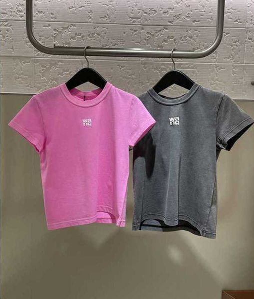 aw king 2023 spring designer summer new women's cotton foam letter printing wang old short-sleeved t-shirt3655 fashion design022s, White
aw king 2023 spring designer summer new women's cotton foam letter printing wang old short-sleeved t-shirt3655 fashion design022s, White