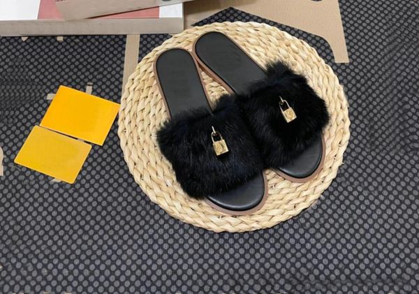 fashion women's woolen slippers luxury designer sandals flat woolens shoes outdoor non slip rubber beach alphabet straight candy high 3, Black
fashion women's woolen slippers luxury designer sandals flat woolens shoes outdoor non slip rubber beach alphabet straight candy high 3, Black