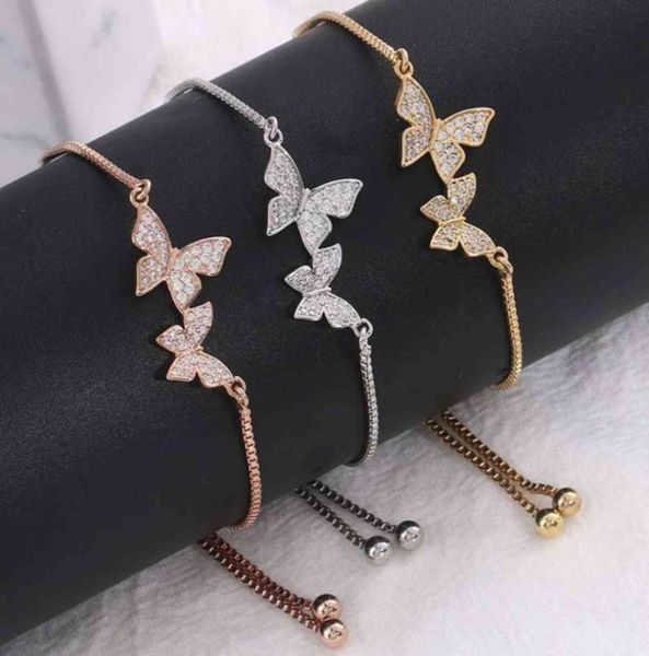 anglang trendy butterfly charm cubic zirconia adjustable chain bracelet for women bride jewelry with clear cz crystal bracelets7567606, Black
anglang trendy butterfly charm cubic zirconia adjustable chain bracelet for women bride jewelry with clear cz crystal bracelets7567606, Black