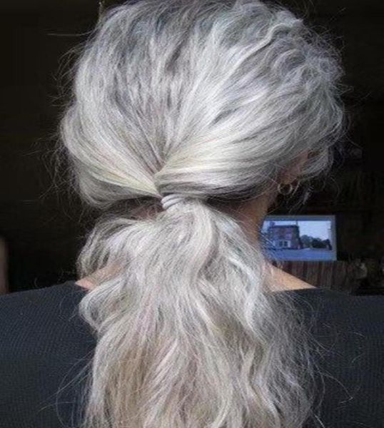 grey wavy human hair ponytail salt and pepper natural gray ponytail extension wraps drawstring clip in real hair natural highlight9552589, Black
grey wavy human hair ponytail salt and pepper natural gray ponytail extension wraps drawstring clip in real hair natural highlight9552589, Black