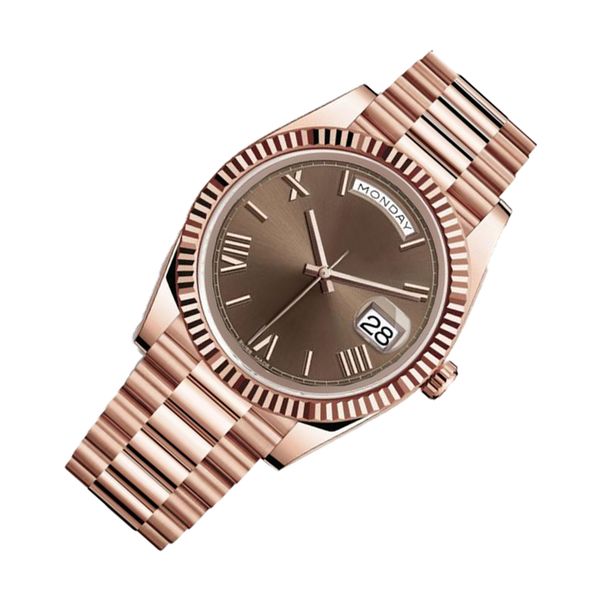 mens/womens watches automatic mechanical 41mm watch 904l stainless steel sapphire glass super luminous wristwatches montre de luxe 8205 move, Slivery;brown
mens/womens watches automatic mechanical 41mm watch 904l stainless steel sapphire glass super luminous wristwatches montre de luxe 8205 move, Slivery;brown