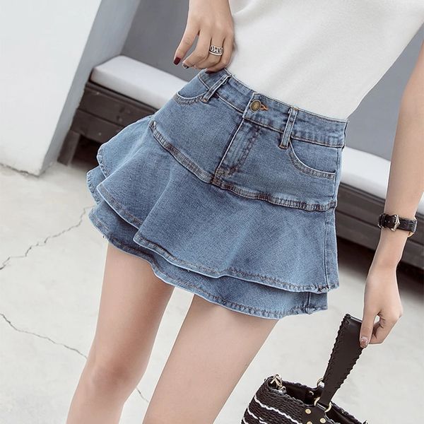 vintage denim mini skirts women summer solid colour ball gown skirts jeans female casual pocket slim a-line mini skirts, Black
vintage denim mini skirts women summer solid colour ball gown skirts jeans female casual pocket slim a-line mini skirts, Black