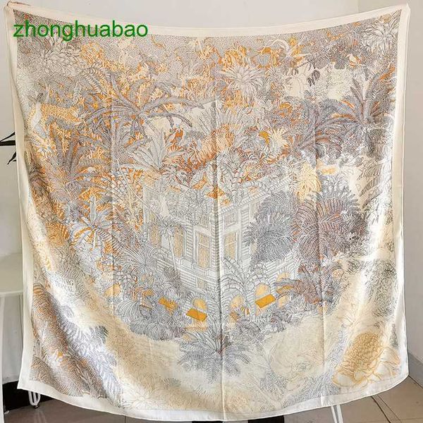 hemres designer scarves silk women's 130 large square scarf thickened autumn and winter warm versatile shawl rainforest fubao, Blue;gray
hemres designer scarves silk women's 130 large square scarf thickened autumn and winter warm versatile shawl rainforest fubao, Blue;gray