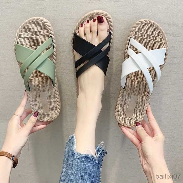 slippers new summer design weave square toe flat slippers quality slippers gladiator beach casual womens fashion sandal slides shoes, Black
slippers new summer design weave square toe flat slippers quality slippers gladiator beach casual womens fashion sandal slides shoes, Black
