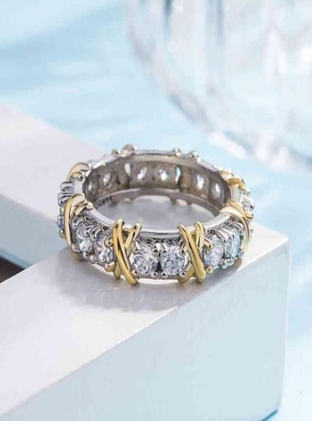 live broadcast of new twocolor ring women039s gold zircon inlaid fashion temperament women5538474, Silver
live broadcast of new twocolor ring women039s gold zircon inlaid fashion temperament women5538474, Silver