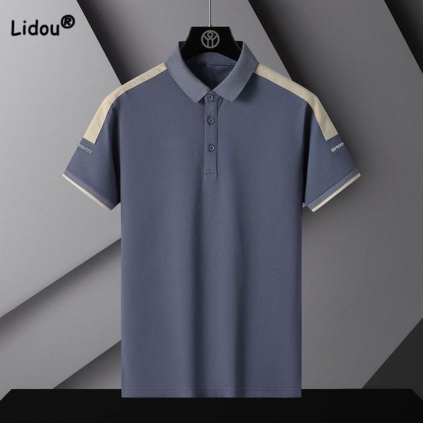 men's polos fashion all-match button patchwork men polo shirt casual sports trend short sleeve slim t-shirt summer male clothes 230518, White;black
men's polos fashion all-match button patchwork men polo shirt casual sports trend short sleeve slim t-shirt summer male clothes 230518, White;black