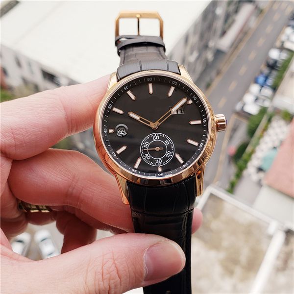 2023 mens automatic mechanical watch strap blue sapphire wristwatches super montre de luxe watches un5, Black;brown
2023 mens automatic mechanical watch strap blue sapphire wristwatches super montre de luxe watches un5, Black;brown