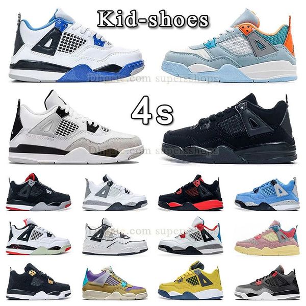 new fashion kid shoes infant basketball shoes black cat 4s jumpman 4 military kids sneaker outdoor trainers white cement boys and girls todd
new fashion kid shoes infant basketball shoes black cat 4s jumpman 4 military kids sneaker outdoor trainers white cement boys and girls todd