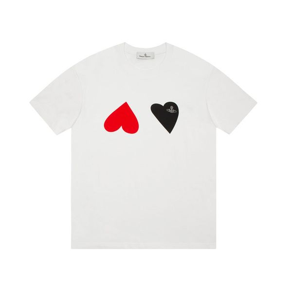 23ss season mens selling style t-shirt fashion designer heart letter cotton short sleeve spring/summer fashion mens and womens couple t-shir, White;black
23ss season mens selling style t-shirt fashion designer heart letter cotton short sleeve spring/summer fashion mens and womens couple t-shir, White;black