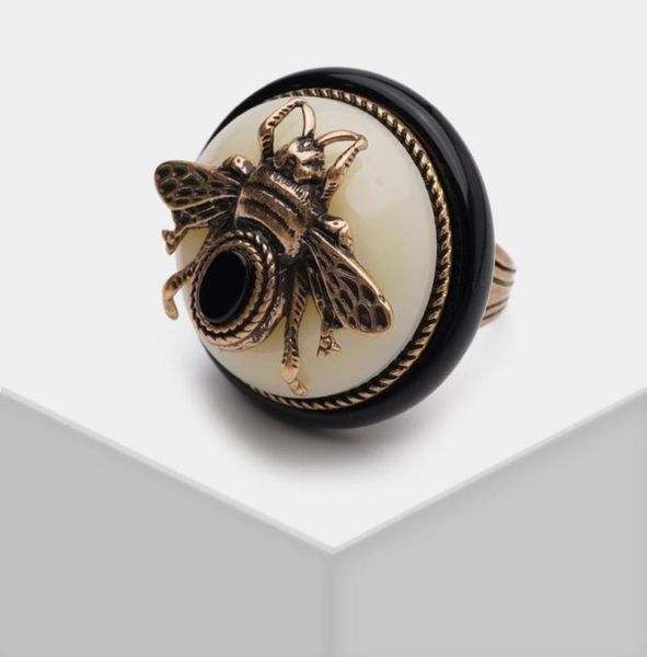 band rings amorita boutique vintage white natural agate bee design party ring 2211149626043, Silver
band rings amorita boutique vintage white natural agate bee design party ring 2211149626043, Silver
