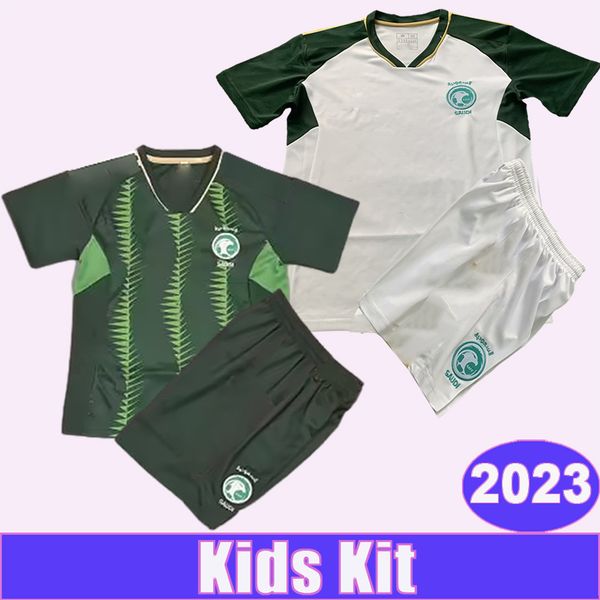 2023 saudi salman fahad kids kit soccer jerseys arabia national team al-shehri kanno home away child suit football shirt short sleeve unifor, Black
2023 saudi salman fahad kids kit soccer jerseys arabia national team al-shehri kanno home away child suit football shirt short sleeve unifor, Black