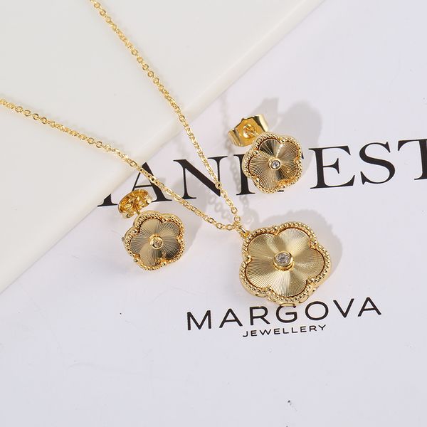 wedding jewelry sets selling plant five leaf petal flower pendant necklace earrings set womens 18k gold plated gift zirconi 230517, Slivery;golden
wedding jewelry sets selling plant five leaf petal flower pendant necklace earrings set womens 18k gold plated gift zirconi 230517, Slivery;golden