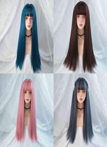 hair vic cosplay with bangs synthetic straight 24 inch long heatresistant pink for women 2203013776982, Black;brown
hair vic cosplay with bangs synthetic straight 24 inch long heatresistant pink for women 2203013776982, Black;brown