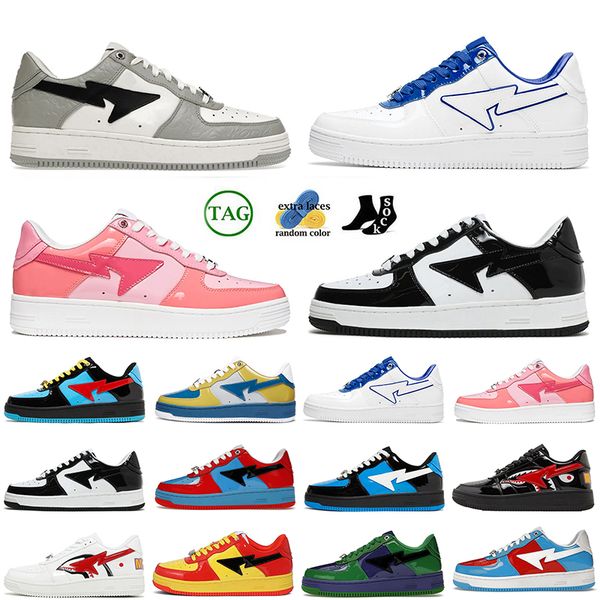 2023 luxury stas sk8 designer casual shoes sta sk8 women men fashion patent leather black abc camos blue color camo combo pink green orange, White;red
2023 luxury stas sk8 designer casual shoes sta sk8 women men fashion patent leather black abc camos blue color camo combo pink green orange, White;red