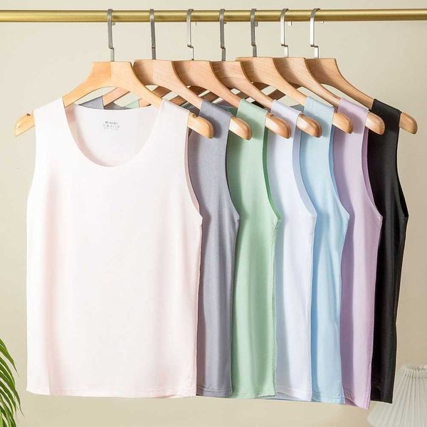 women's traceless ice silk tank summer underwear bodysuit students' slim strap wnq, White
women's traceless ice silk tank summer underwear bodysuit students' slim strap wnq, White