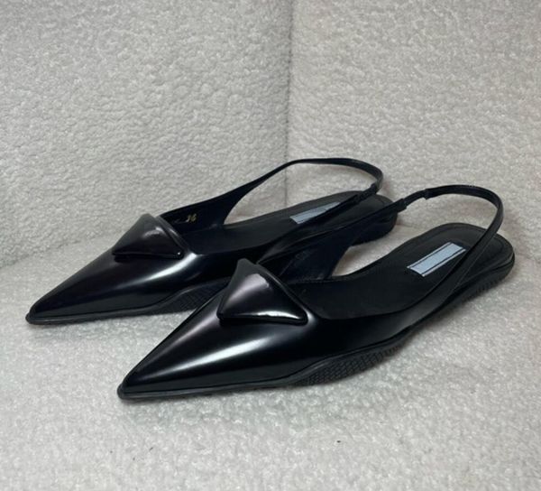 lady designer sandal high heels triangle brushed leather slingback ballerina flat sandals pointe toe pumps black patent slip on flip flop fl
lady designer sandal high heels triangle brushed leather slingback ballerina flat sandals pointe toe pumps black patent slip on flip flop fl