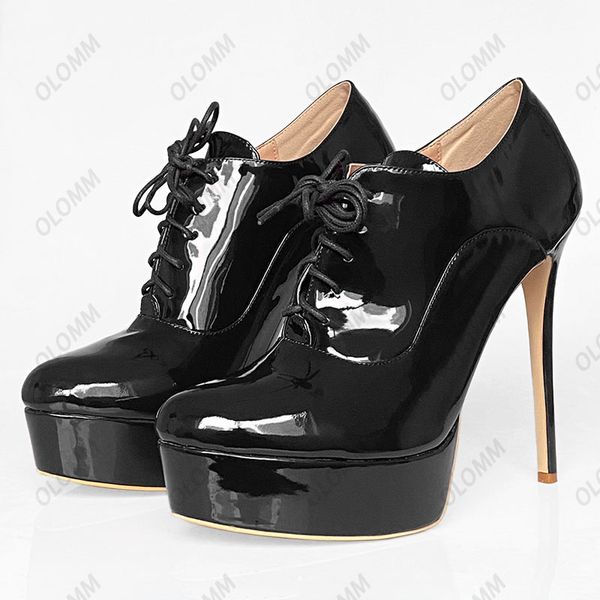 olomm new fashion women platform pumps stiletto heels round toe pretty burgundy fuchsia party shoes ladies us size 5-20, Black
olomm new fashion women platform pumps stiletto heels round toe pretty burgundy fuchsia party shoes ladies us size 5-20, Black