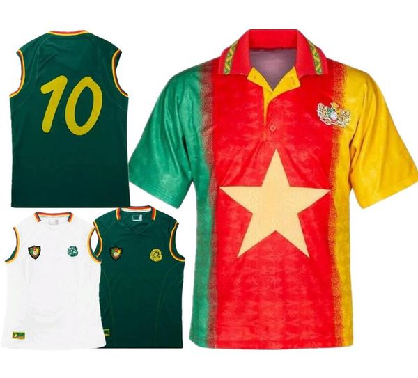 1994 1995 2002 cameroon retro soccer jersey 02 eto o mboma milla home away vintage classic football shirt, Black;yellow
1994 1995 2002 cameroon retro soccer jersey 02 eto o mboma milla home away vintage classic football shirt, Black;yellow