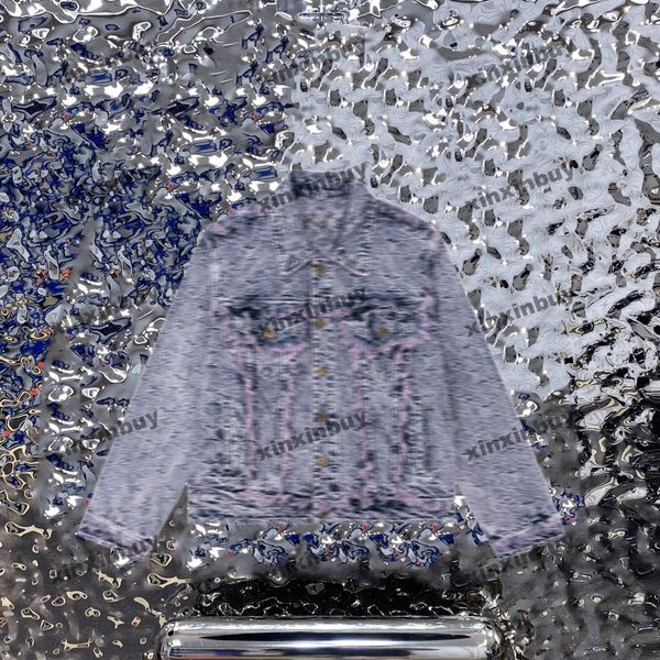 xinxinbuy men designer coat jacket tassel panelled denim tie dye letter jacquard sets long sleeve women blue black white s-2xl, Black;brown
xinxinbuy men designer coat jacket tassel panelled denim tie dye letter jacquard sets long sleeve women blue black white s-2xl, Black;brown